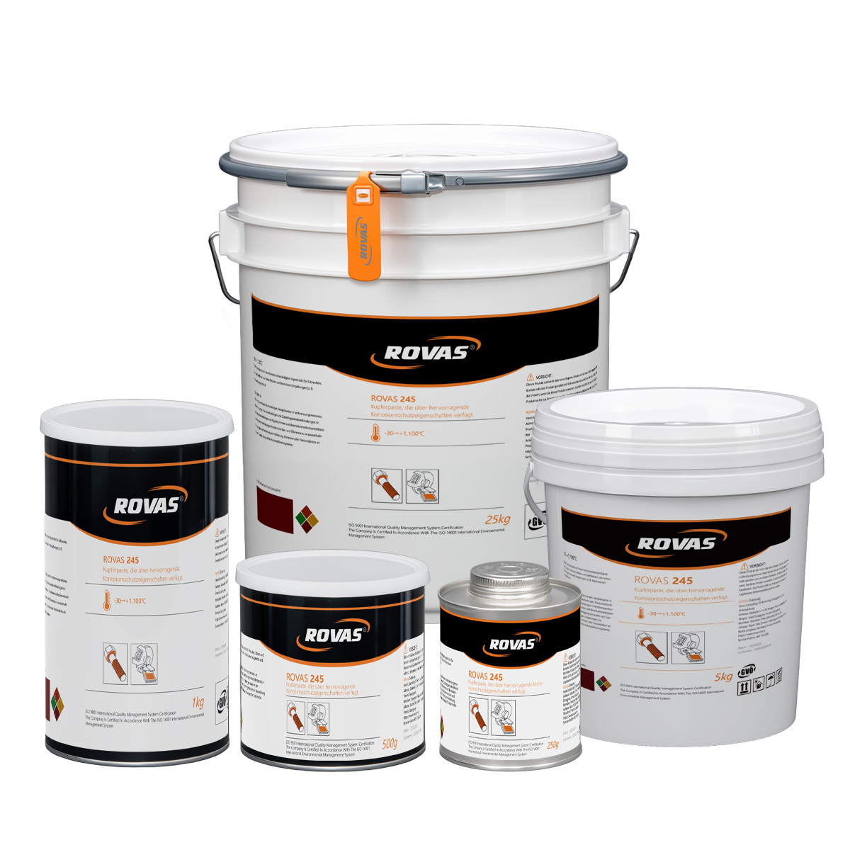 ROVAS 245 铜膏, 具有高效防腐性能